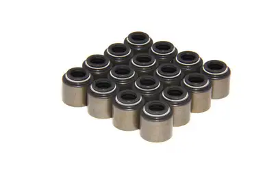 COMP Cams COMP Cams 511-16 Set of 16 Steel Viton Valve Seals for .500 Guide Size, 8mm Valve Stem