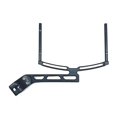 DRAG RACE SOLUTIONS Dial Board Bracket - Clamp On - 1.750in Black