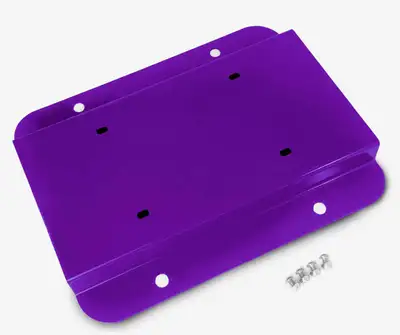 Steinjager Steinjäger Exterior Accessories Wrangler JK 2007-2018 License Plate Brackets Relocation Kit Sinbad Purple