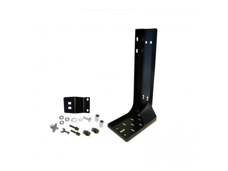 18c Wrangler Hilift Jack Tailgate Mount Welded Steel Black Powdercoat product image