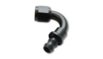 Vibrant Performance Vibrant Performance - 22206 - Push-On 120 Degree Hose End Elbow Fitting; Size: -6AN