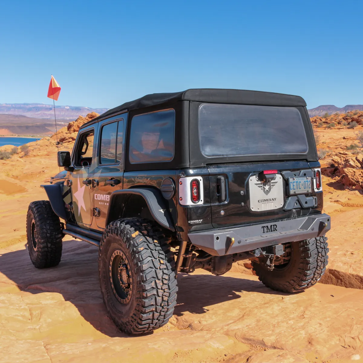 Jeep JL/JLU Wrangler Off Road LED Tail Light Kit - Raw Aluminum product image
