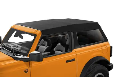 Bestop Bestop Trektop Slantback Soft Top - Black Twill - Bronco 2dr 2021+