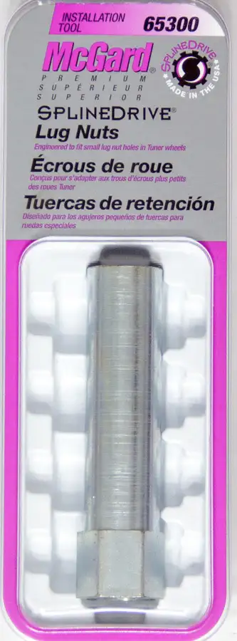 McGard McGard 65300 Tuner Style Lug Installation Tool-For use with M12 & 1/2 Tuner Lugs