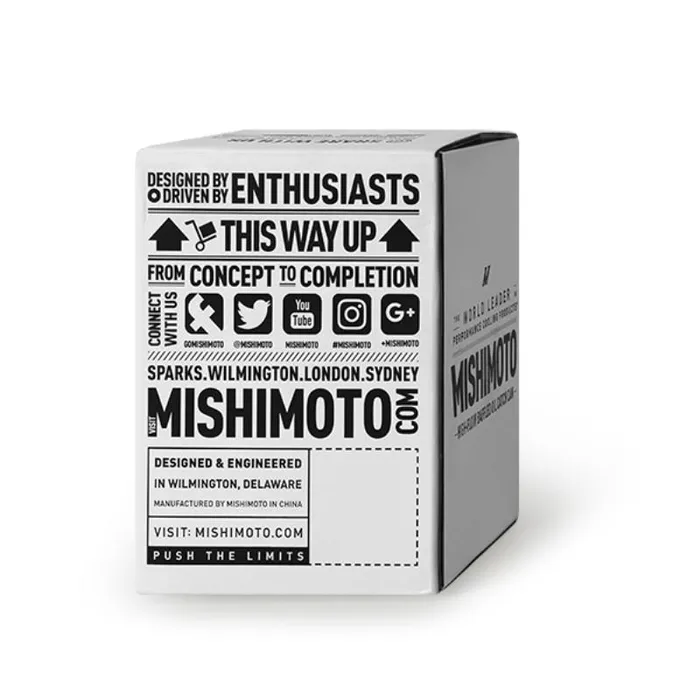 Mishimoto Universal High-Flow Baffled Catch Can Kit product image