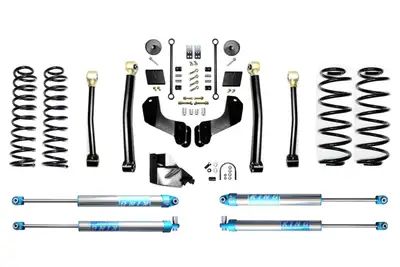 EVO Manufacturing 4.5" Heavy Duty Gas/392 Jeep Wrangler JL Jlu Lift Kit Enforcer Suspension Systems Heavy Duty HD