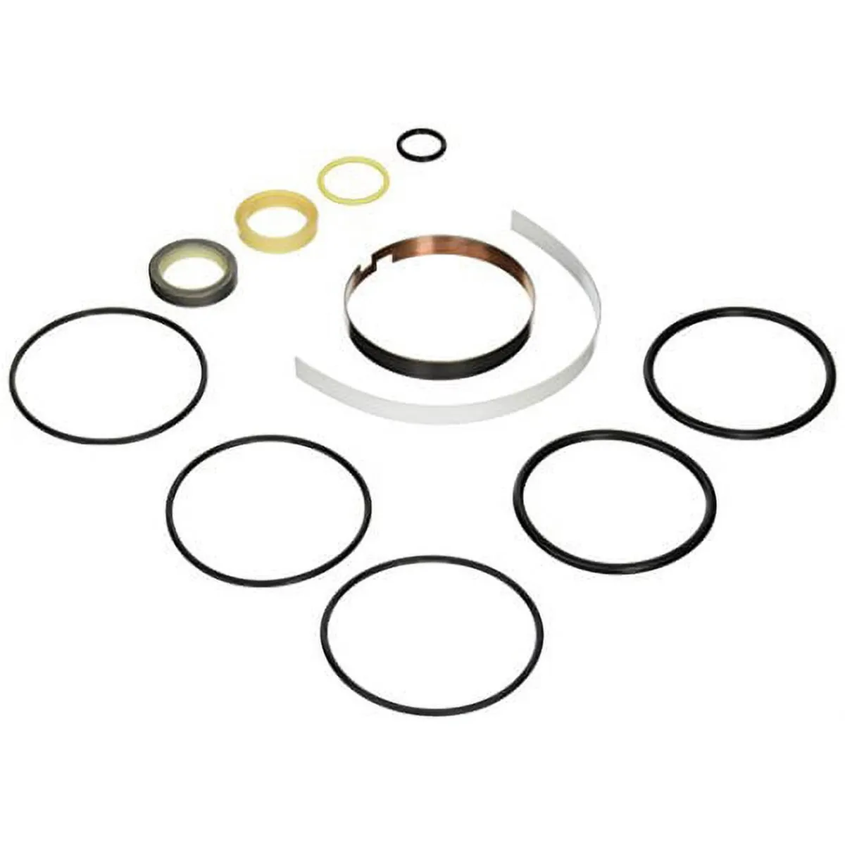 Shock Absorber Rebuild Kit; 4 in.; w/Reservoir; Incl. Replacement O-Rings; Seals; product image