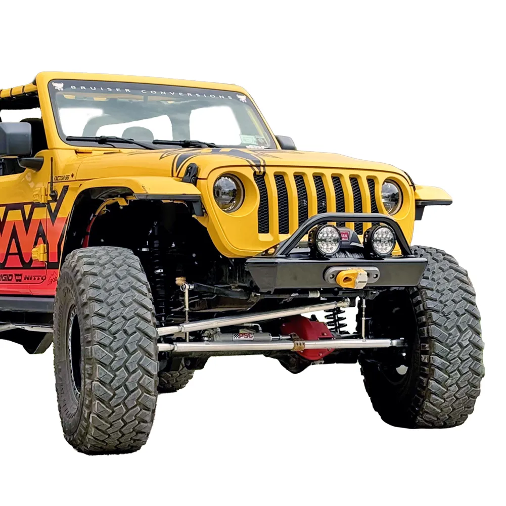 18c Wrangler Legacy Front Bumper With Hoop Raw product image