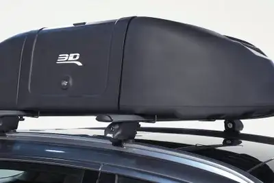 3D MAXpider 3d Traveler Rooftop Cargo Box Black 13 cu ft