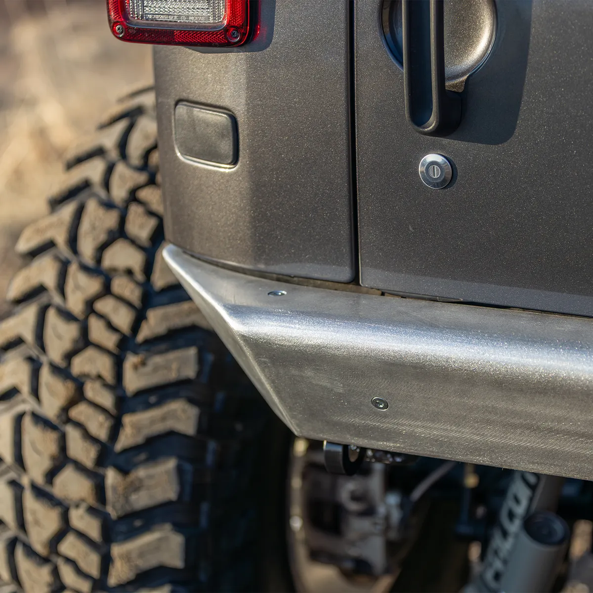 0718 Wrangler Legacy Rear Bumper Kit Raw product image