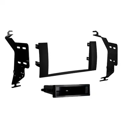 Metra Electronics Custom Fit Mounting Kit; Double DIN Radio Provision; Incl.: Radio Trim Panel/Brackets/Clips/Resistor;
