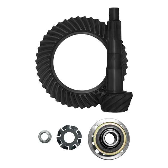 Yukon Gear And Axle USA Standard RFTg AND PFTion Gear Set for Toyota 8IN High PFTion FT Reverse 4.11 Ratio with Yoke Kit