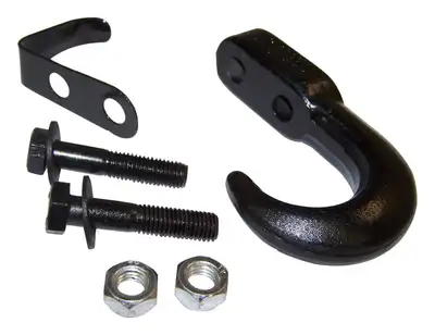 Crown Automotive Jeep Replacement Tow Hook Kit 1955-1983 CJ-5;1955-1975 CJ-6;1976-1986 CJ-7;1981-1986 CJ-8;