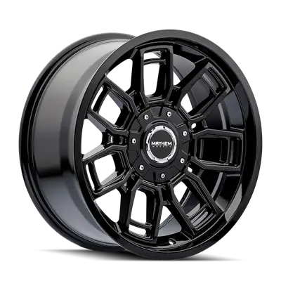 Mayhem Ordinance (8118) Gloss Black 20x9 5127/5139.7 0mm 87.1mm