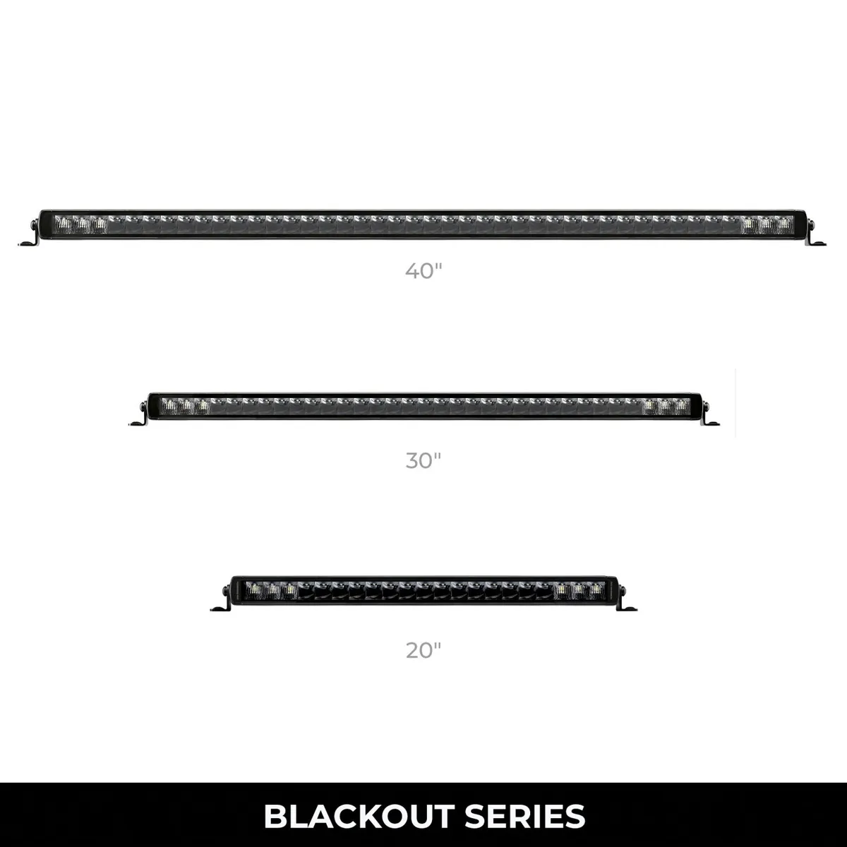 go Rhino 754004011css Blackout Series - Singleline 40 Single Row LED Light Bar product image