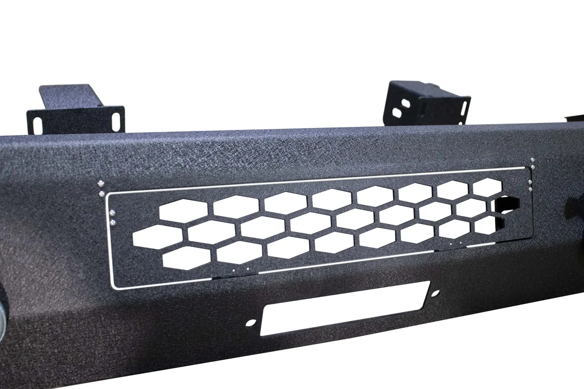 0713 Silverado 1500 Front Bumper Black Powder Coat Coldrolled Steel product image