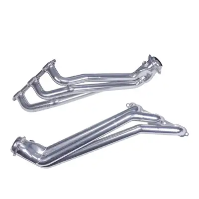BBK Performance Dodge Challenger Charger 300 V6 3.5 1-5/8 Long Tube Exhaust Headers Polished Silver Ceramic Finish 06-10