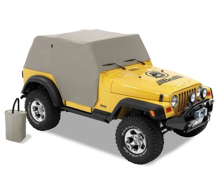 All Weather Trail Cover - Jeep '97-06 Wrangler TJ Exc. Unlimited (Charcoal / Gray) product image