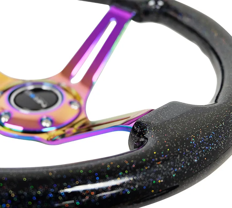 Steering Wheel 350mm 3in Dish Galaxy -Neochrome product image