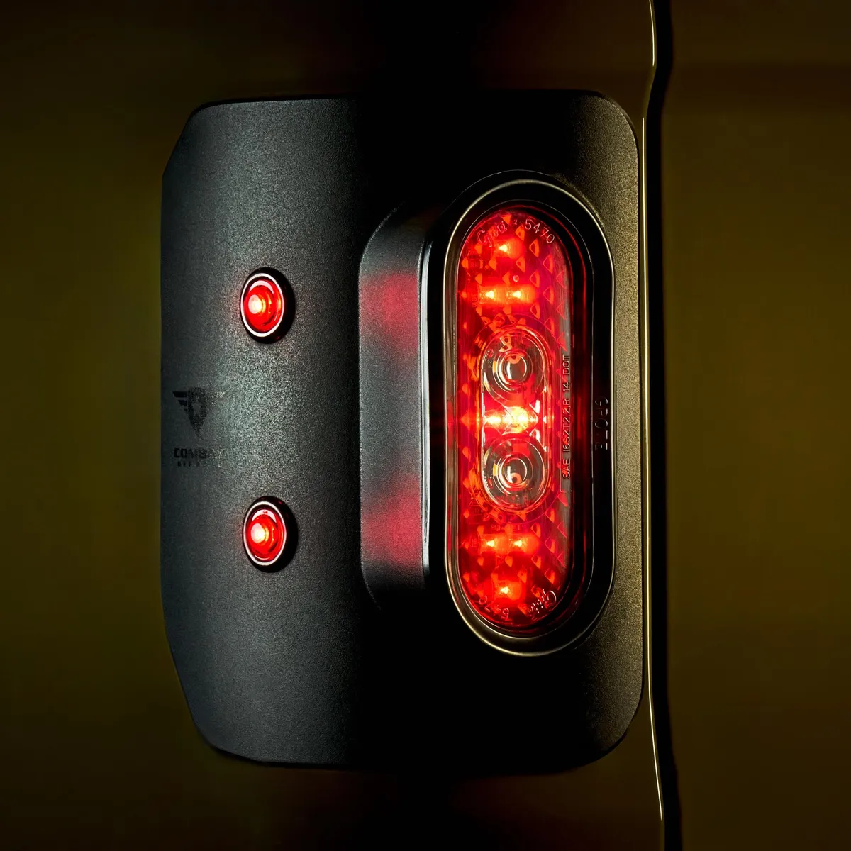 20c Wrangler JT Gladiator Tail Gunner LED Tail Lights Black product image