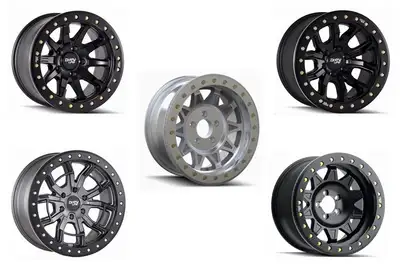 DIRTY LIFE Dirty Life Beadlock Wheel Package - JT/JL/JK