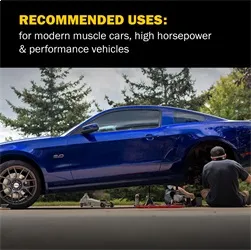 Z26 Street Performance Carbon-Fiber Ceramic Brake Pads W/Hardware product image