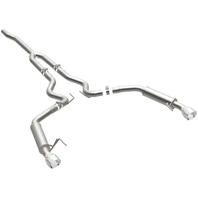 MagnaFlow Exhaust Products MagnaFlow 2015-2023 Ford Mustang 2.3L Competition Series Cat-Back Performance Exhaust System 19256