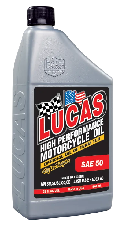 Lucas Oil Products 10712 50 wt. Motorcycle Oil product image