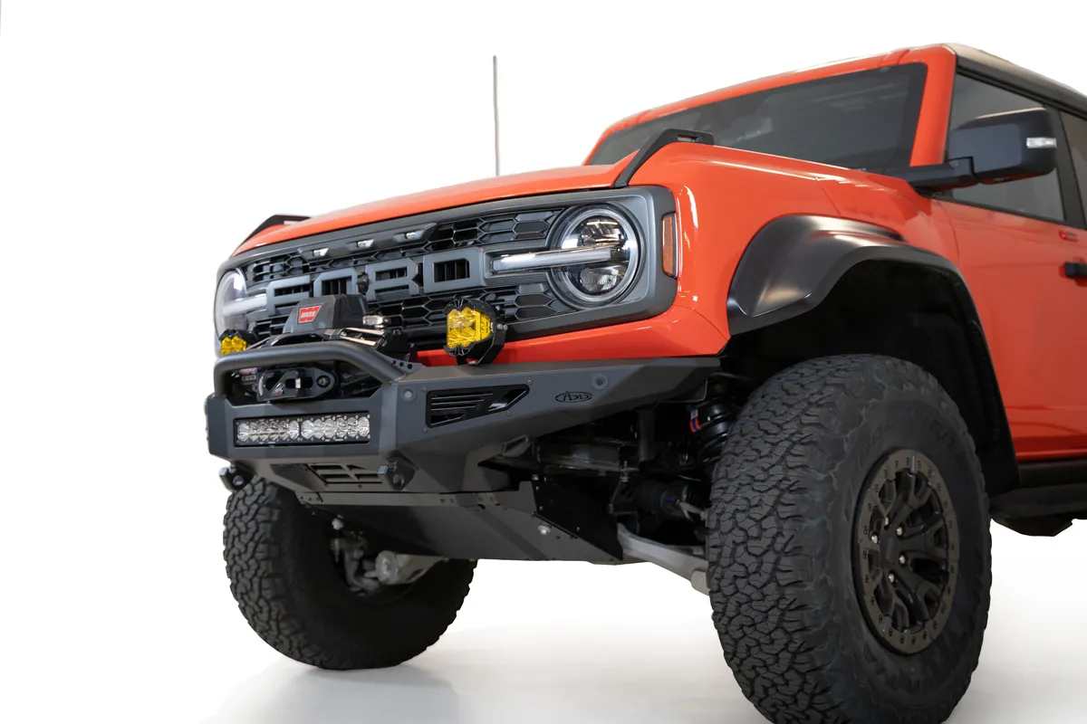 Addictive Desert Designs Rock Fighter Winch Front Bumper - Bronco Raptor 2023 product image
