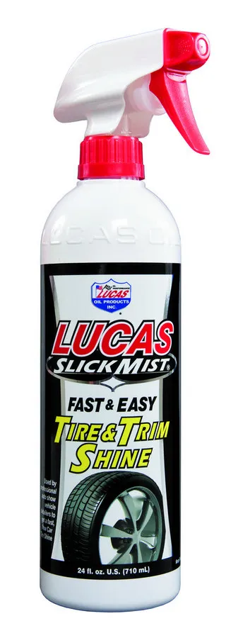Lucas Oil Products Slick Mist Tire & Trim Shine 24 Ounce Case of 6
