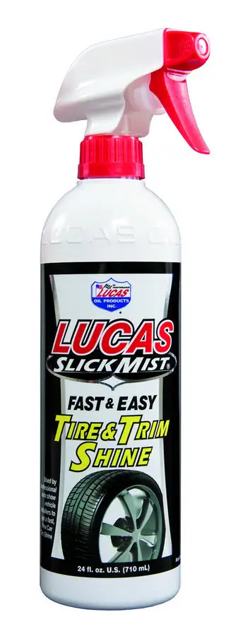 Lucas Oil Products Slick Mist Tire & Trim Shine 24 Ounce Case of 6