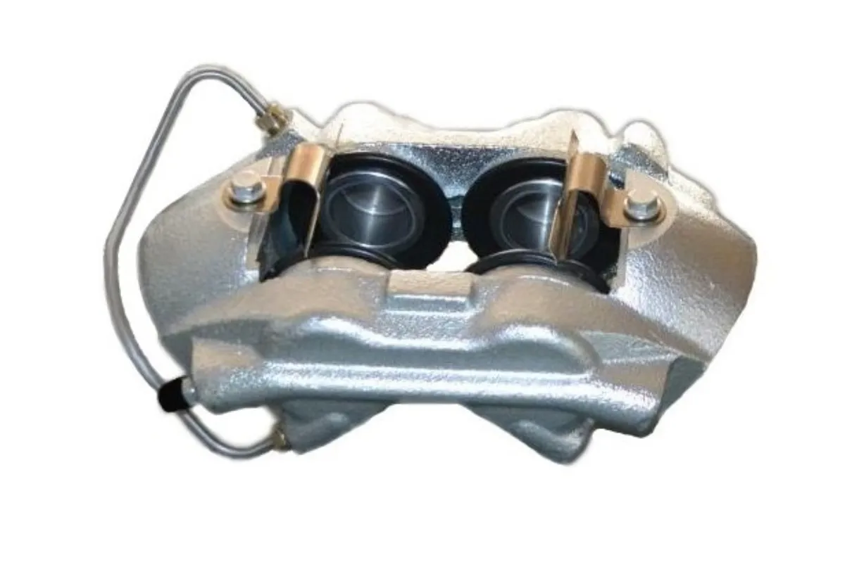 Leed Brakes FC0001-4C7 Manual Front Kit with Plain Rotors and Zinc Plated Calipers product image
