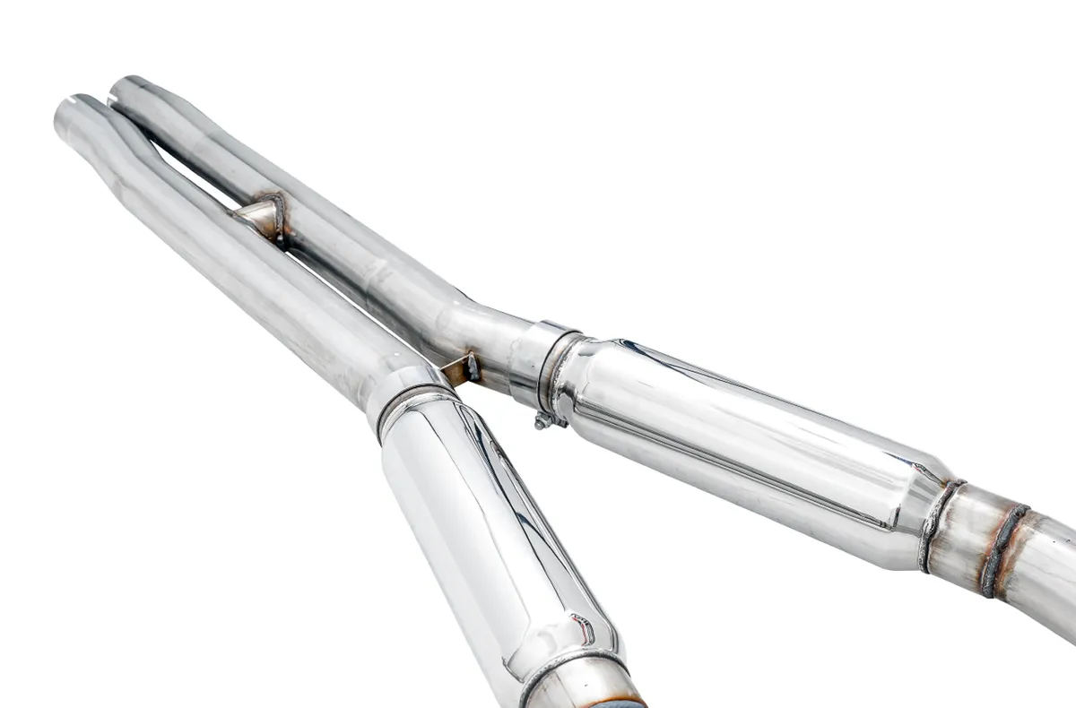 AWE Touring Edition Exhaust for 15+ Charger 6.4 6.2 SC - Non-Resonated - Diamond Black Tips product image