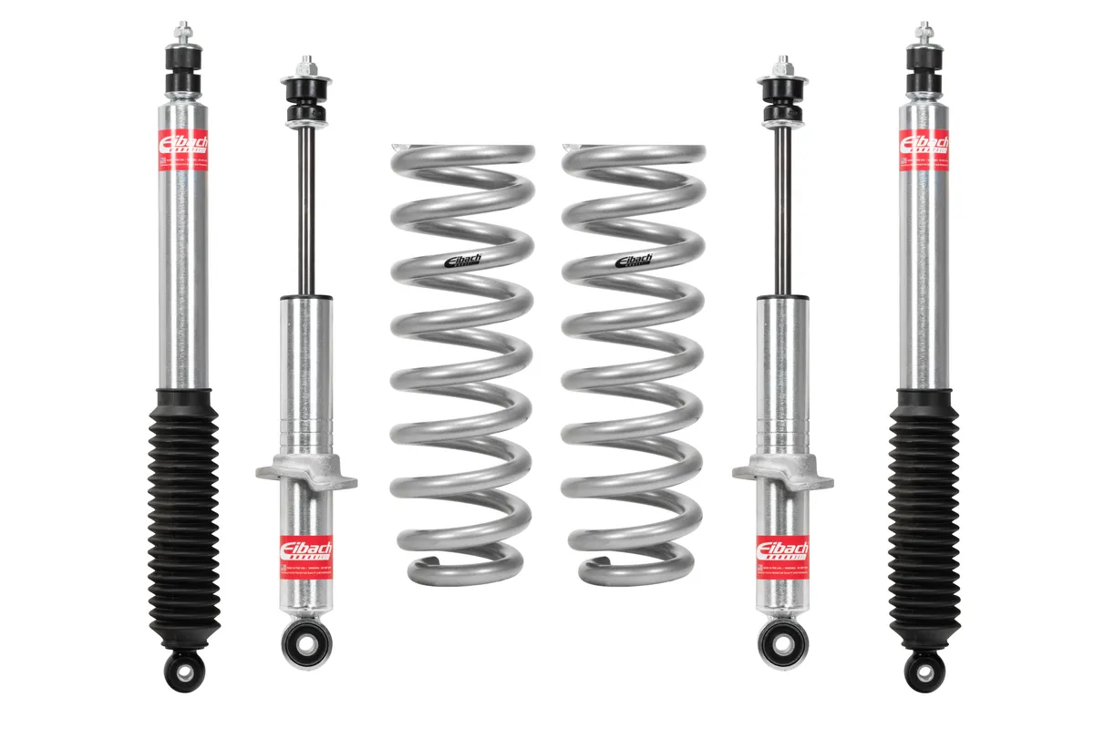 Eibach Springs Pro-Truck Lift Set of 4 Shocks 2 Front Springs 2000 to 2006 Toyota Tundra