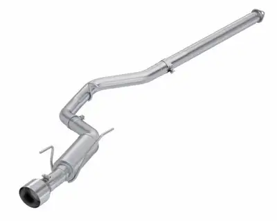 MBRP Exhaust Armor Lite Cat Back Performance Exhaust System; 3 in. Tubing; Single Rear Exit; Aluminized Steel; 5.0 in. Tip;