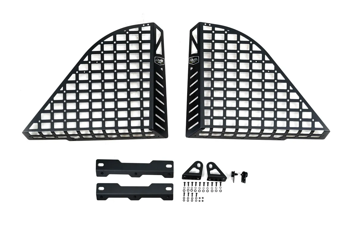 2018-2025 Jeep Wrangler 4-Door DV8 Offroad Rear Window Pocketed Molle Panels product image