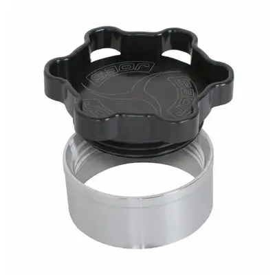 JOES Racing Products Filler Cap with Weld-In Bung Alum 2in ID Black