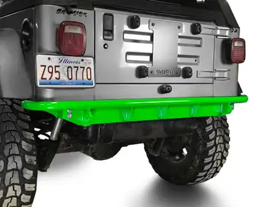 Steinjager Bumpers 1997-2006 Rear Neon Green