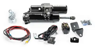 Warn Warn - The Warn ATV Power Pivot Features an Ultra-Durable Electric Over Hydraulic Cylinder That Allows Blade Angle Adjustment Without Getting Out or Off of t