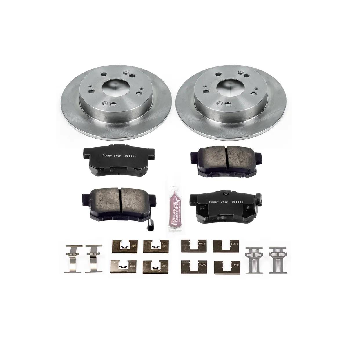 Z17 Direct Replacement Kit: Rotors; Ceramic Pads W/Hardware product image