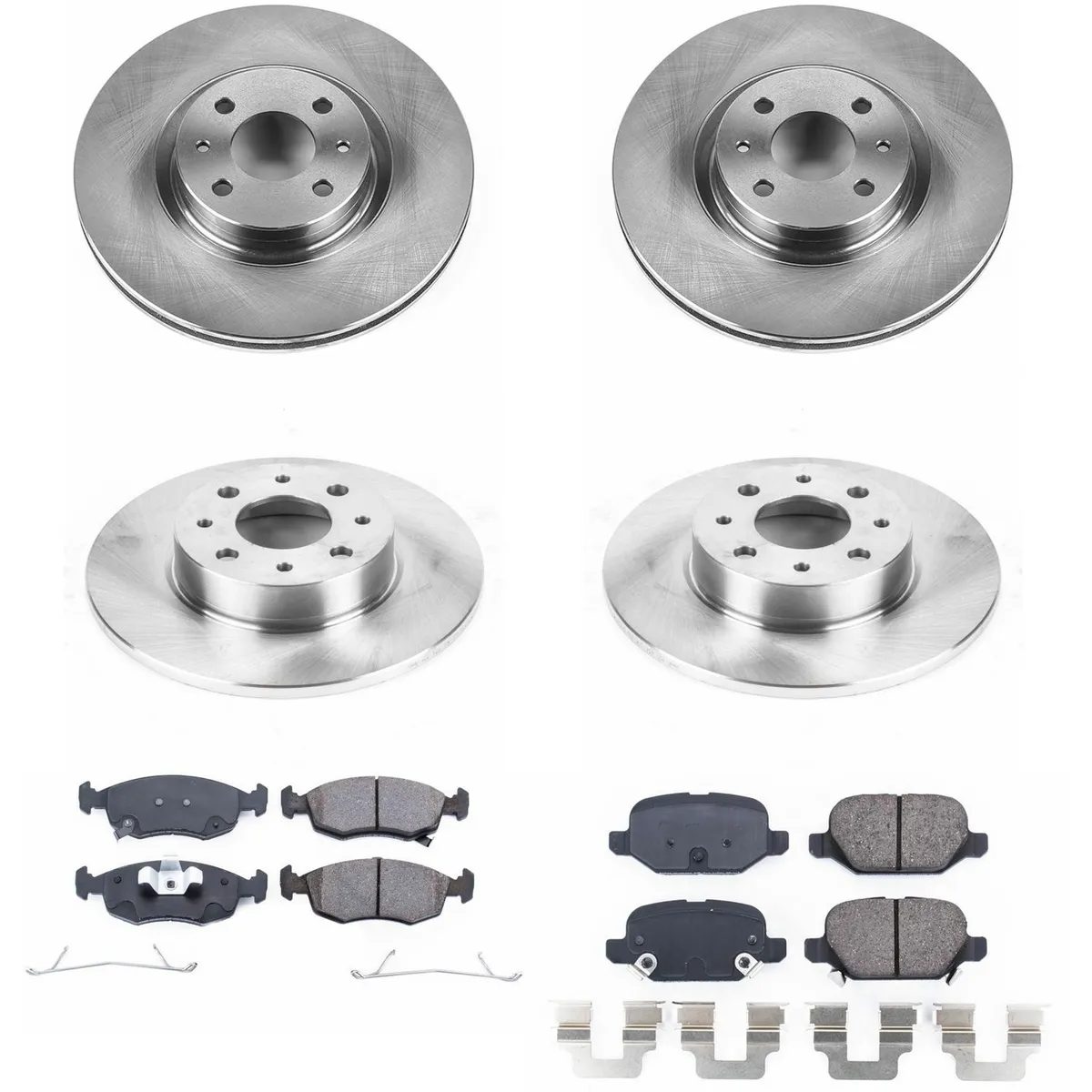 Z17 Direct Replacement Kit: Rotors; Ceramic Pads W/Hardware product image