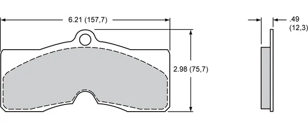 Wilwood CALIPERD8-4REAR1.381.25 ROTORANO product image