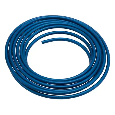 Edelbrock 3/8 Aluminum Fuel Line 25ft - Blue Anodized