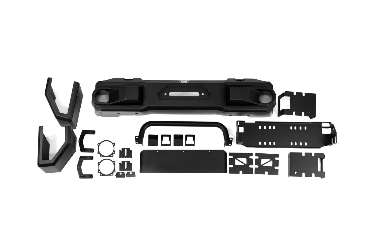 2018-2025 Jeep Wrangler JL & 2020-2025 Gladiator JT DV8 Offroad OE Plus Front Bumper product image