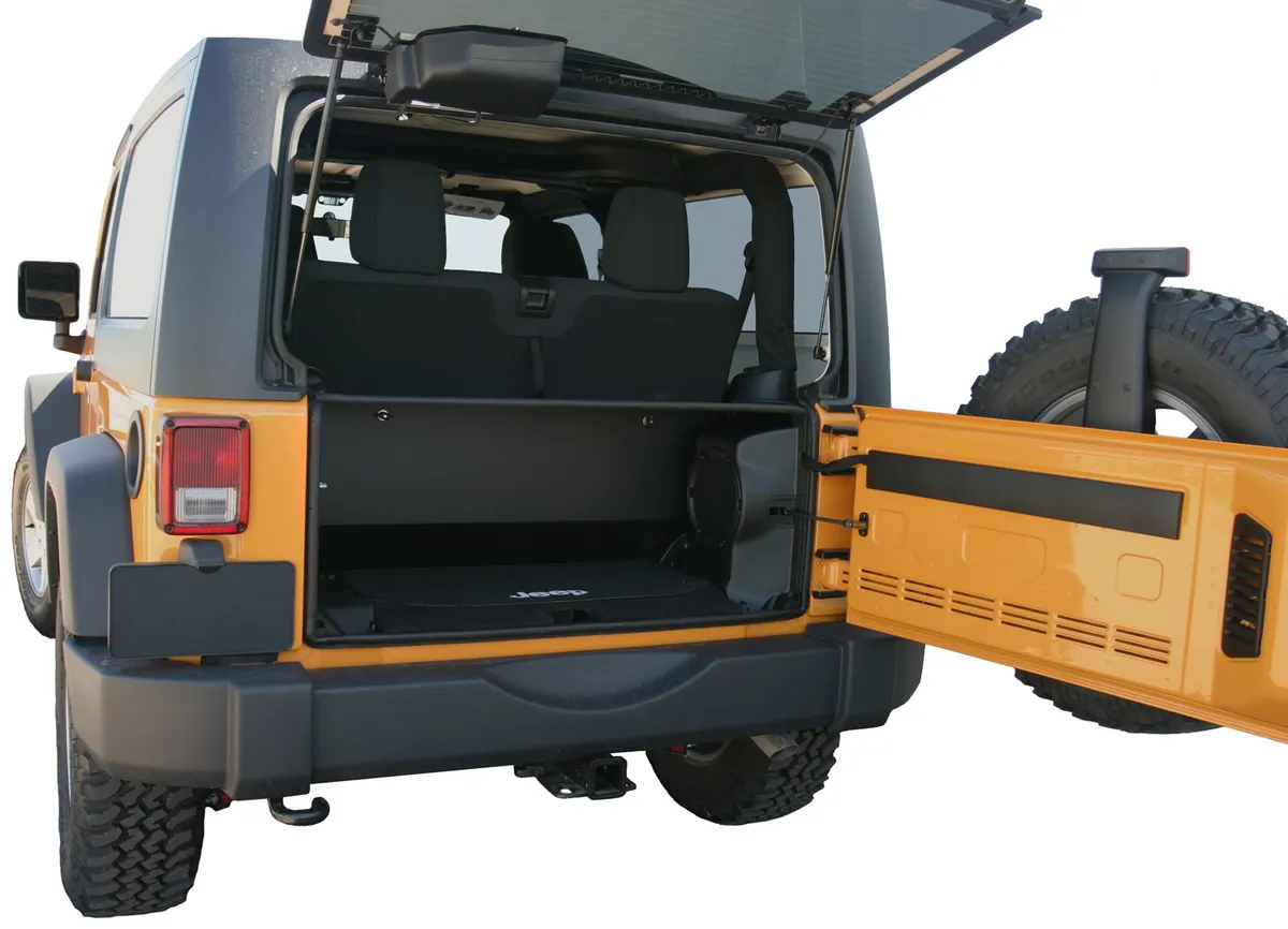 11c Wrangler Tailgate Security Enclosure Black product image