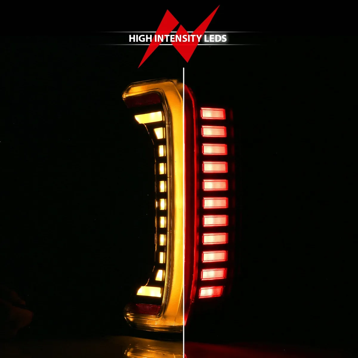 Toyota Tundra 22-26 Full LED Tail Lights Black Clear Lens w/ Sequential (Fits All Models) product image