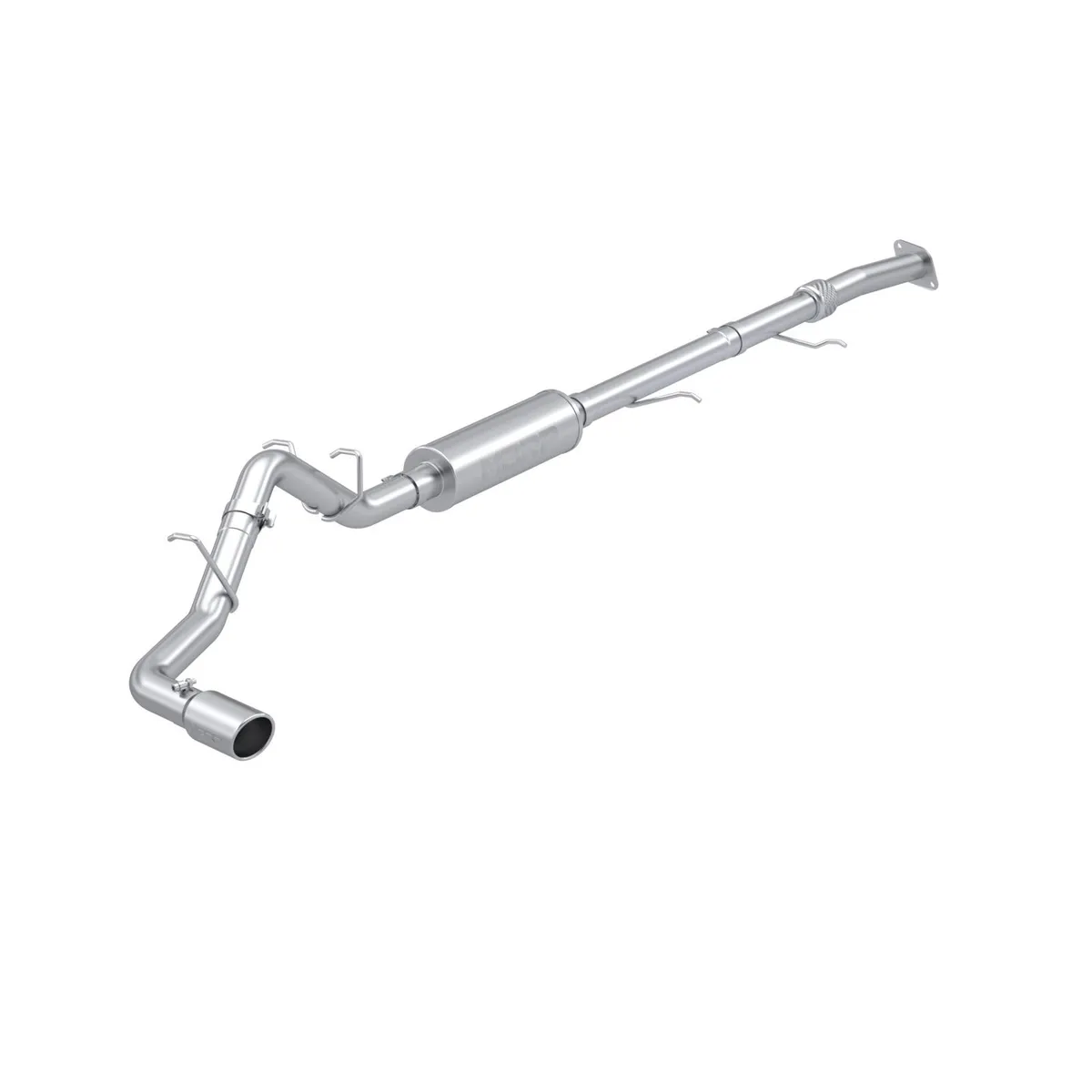 2023-Up Chevrolet/GMC Colorado/Canyon 2.7L Aluminized Steel 3 Inch Cat-Back Exhaust Single Side Exit with Tip Armor Lite MBRP product image