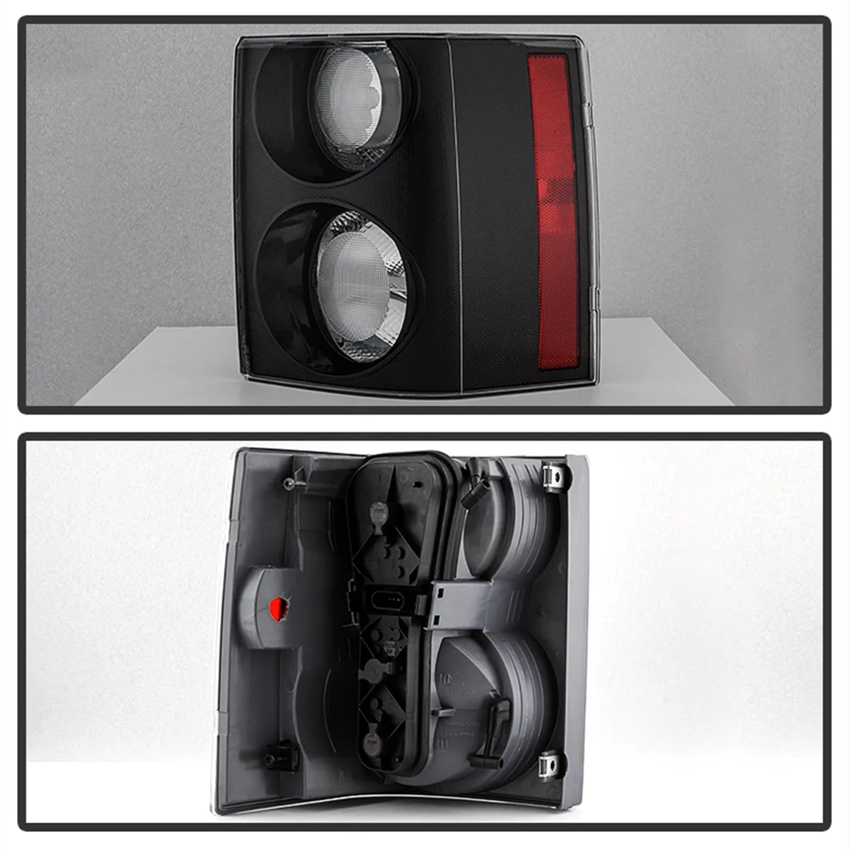 XTune Euro Style Tail Lights; Clear; product image