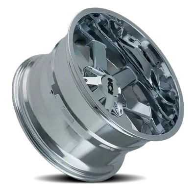 Ion Alloy Cast Aluminum Wheels 141 CH 20x10 Chrome 6 On 135/6 On 139.7 Bolt Pattern -19 Offset ION Wheels