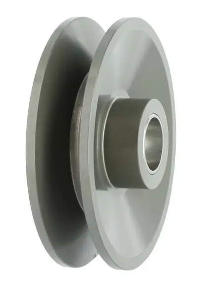 Power Master V-Belt Pulley; Billet Aluminum; Deep Groove; 2.80 in. Dia.;